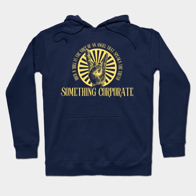 Something Corporate Hoodie by aliencok